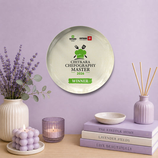 Customized Winner Award Ceramic Plate | Competition & Event Trophy