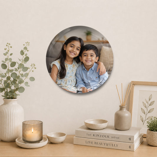 Personalized Kids Photo Ceramic Plate