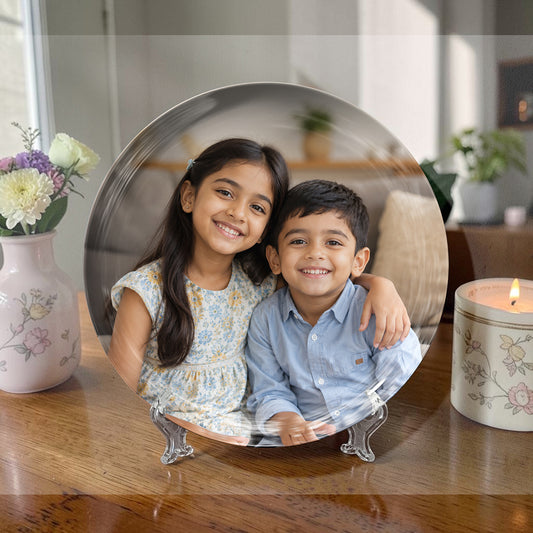 Personalized Kids Photo Ceramic Plate