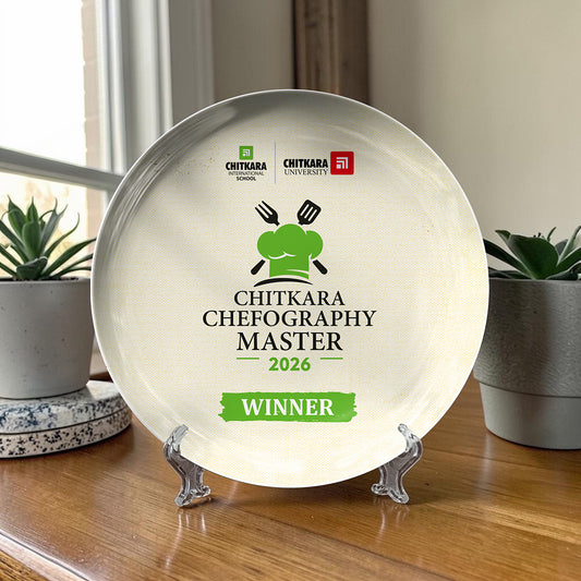 Customized Winner Award Ceramic Plate | Competition & Event Trophy