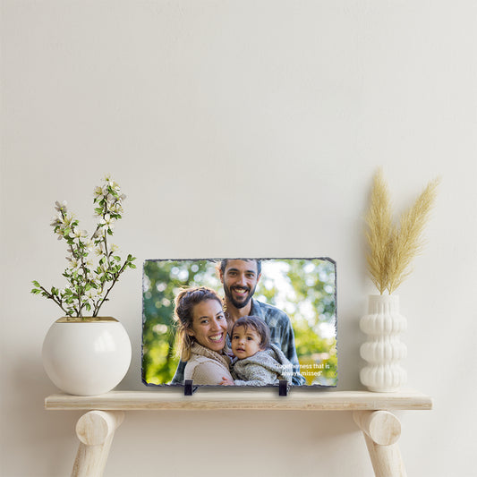 Personalized Photo Slate - Rectangle