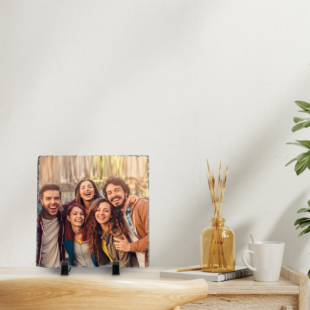 Personalized Photo Slate Square