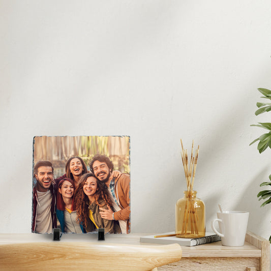 Personalized Photo Slate Square