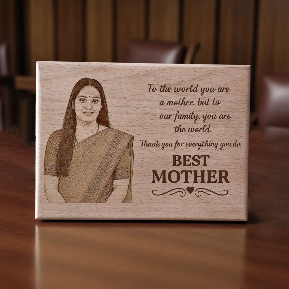 Wodden Plaque For Mom
