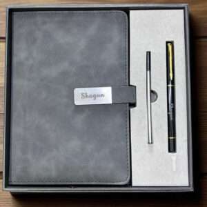 Personalized Diary & Pen Gift Set
